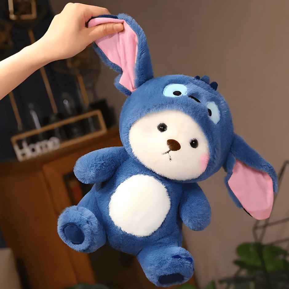Fablue Blue Lovable Huggable Soft Toy For Kids - Elegant Soft Plush Toy