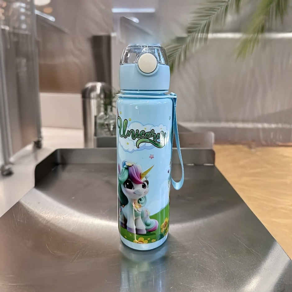 Fablue Unicorn Sipper Kids Bottle | Green