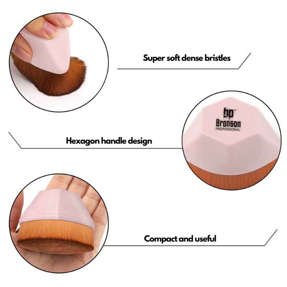 Bronson Professional Diamond Magic Foundation Makeup Brush