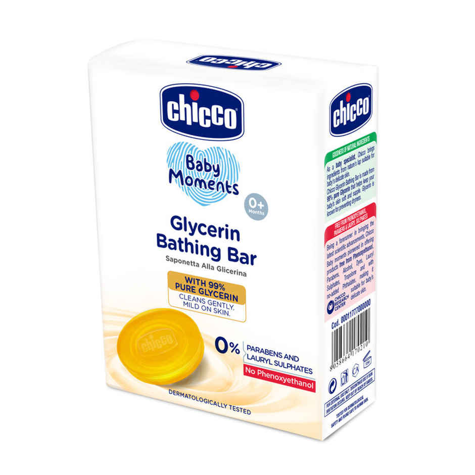 Chicco Baby Moments Glycerin Bathing Bar