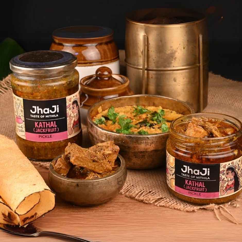 JhaJi Taste of Mithila Jackfruit Pickle Kathal ka Achaar