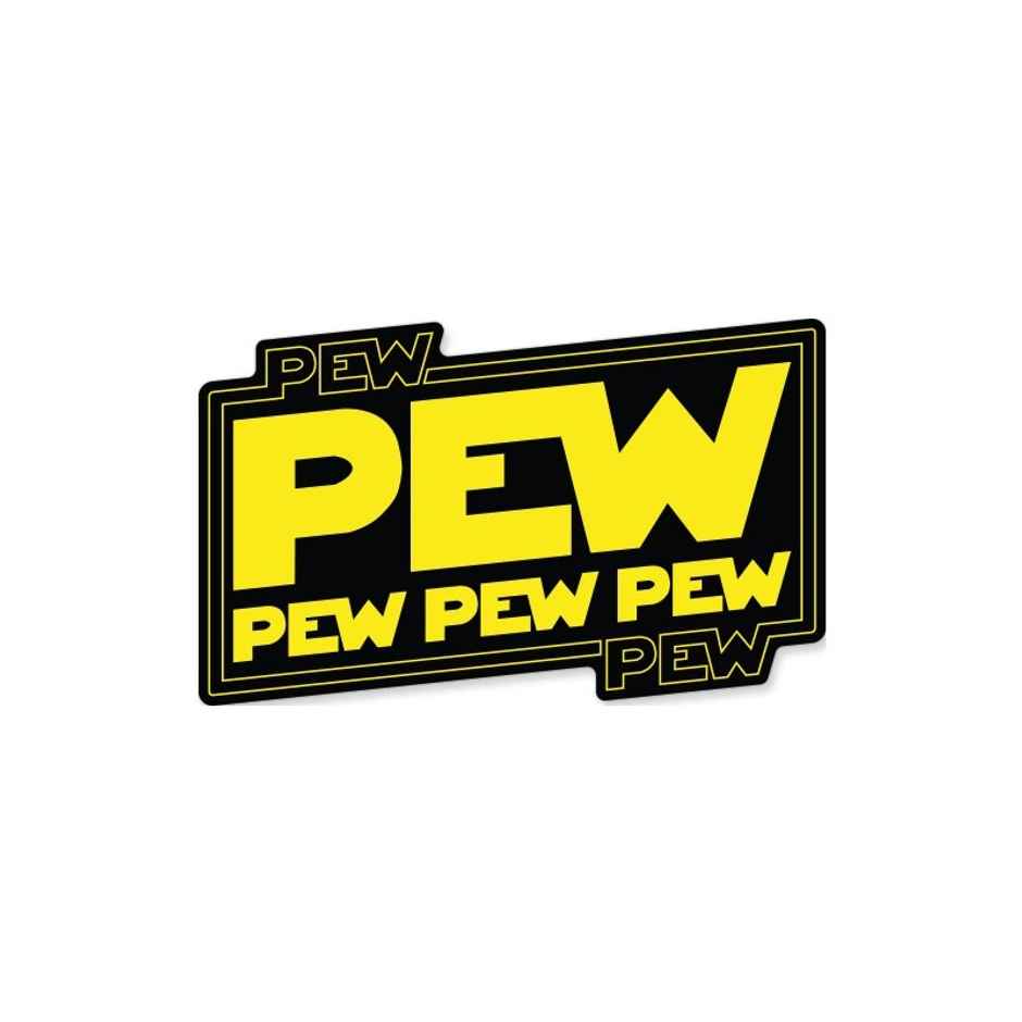 House Of Festivals Pew Pew Pew - Sticker