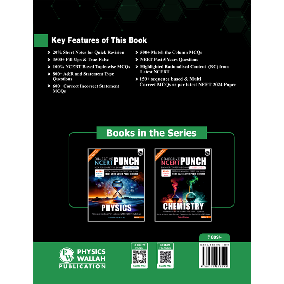 NCERT Punch Biology For NEET'25 by Dr. Vipin Kumar Sharma Sir with NEET '24 Solved Paper