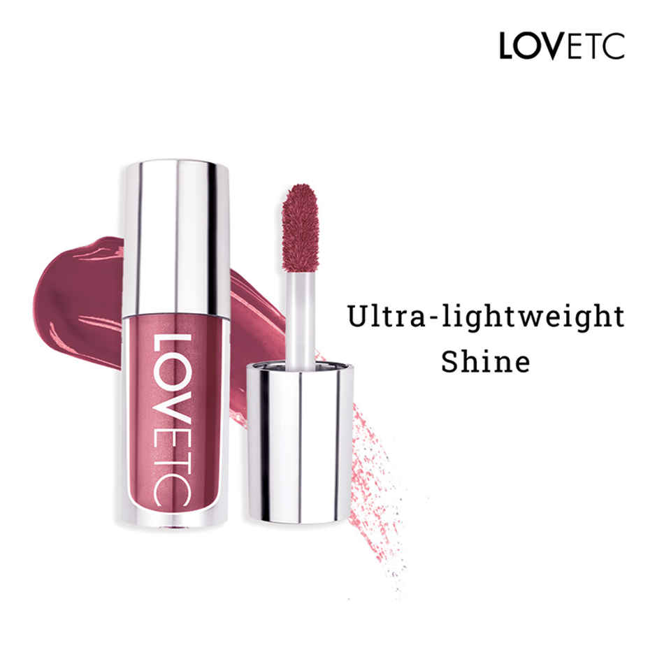Lovetc Gloss | Glee | Etc High Glaze Lip Gloss | Mauve Miracles - 5.5 g