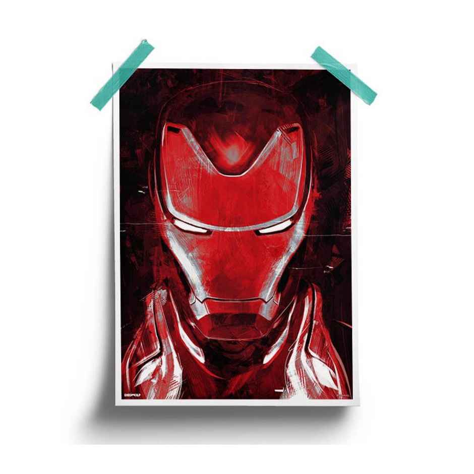 House Of Festivals Iron Man- Sketch - Marvel Official Poster