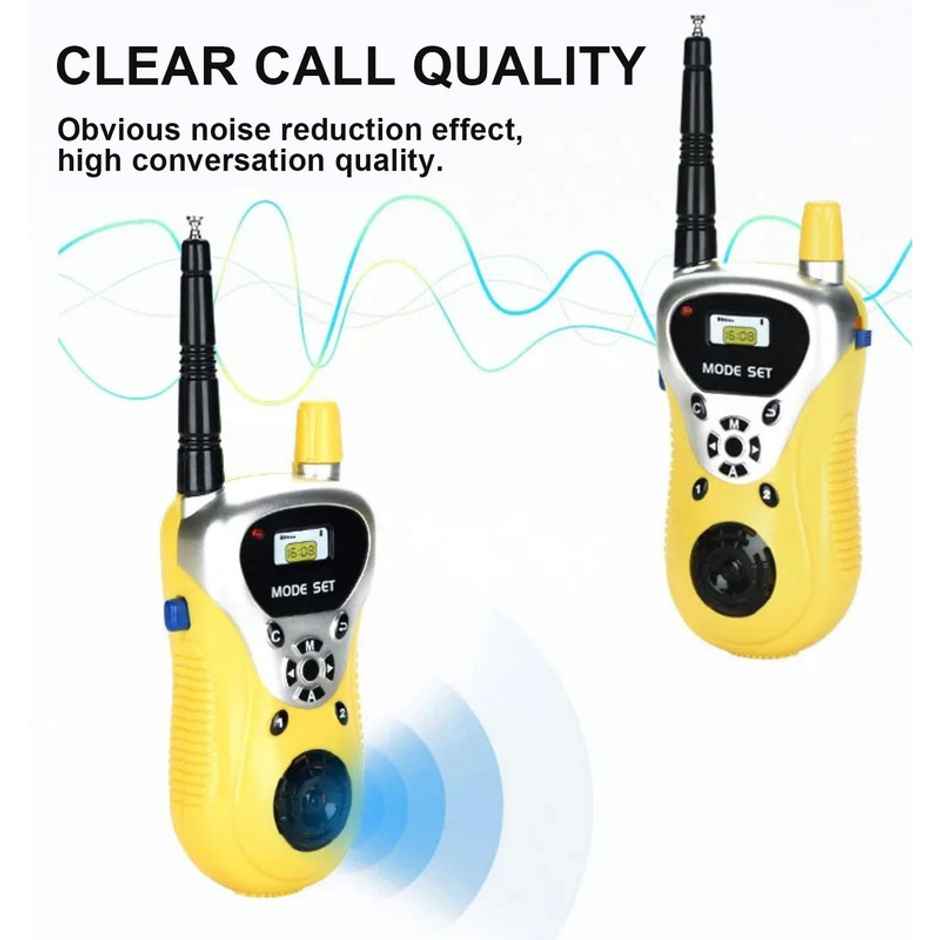 Fablue Walkie Talkie Toys for Kids - 2 Way Radio Role Play Toy with Range Upto 20 Feet Toy for Kids