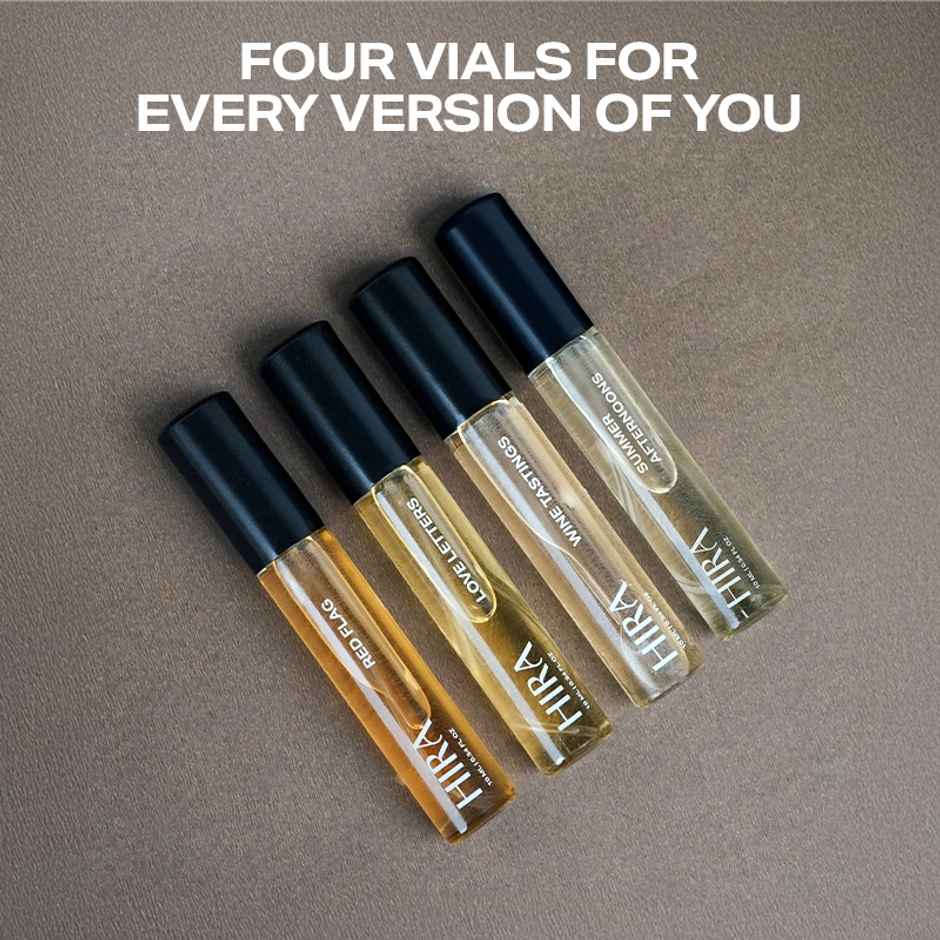 HIRA Luxury Perfume Gift Set (10ml X 4) | Long Lasting Premium Fragrance for Women