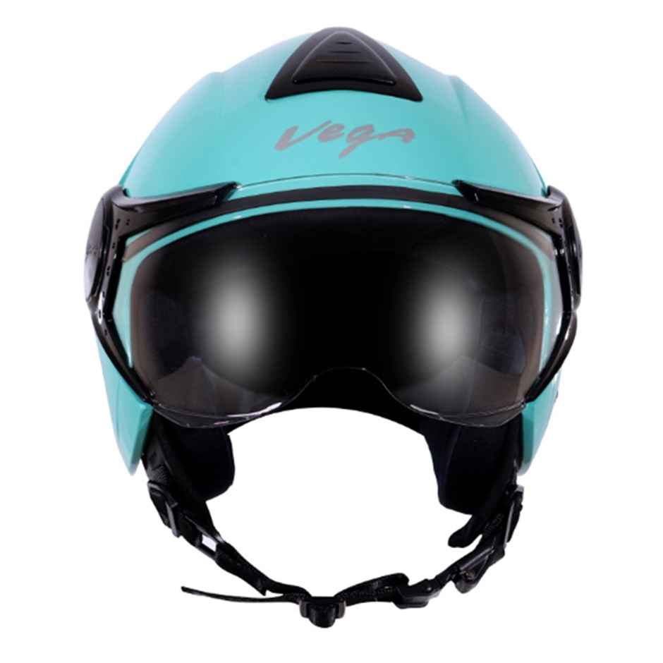 Vega Verve Lightweight Open Face Helmet for Women- Mint Helmet - M