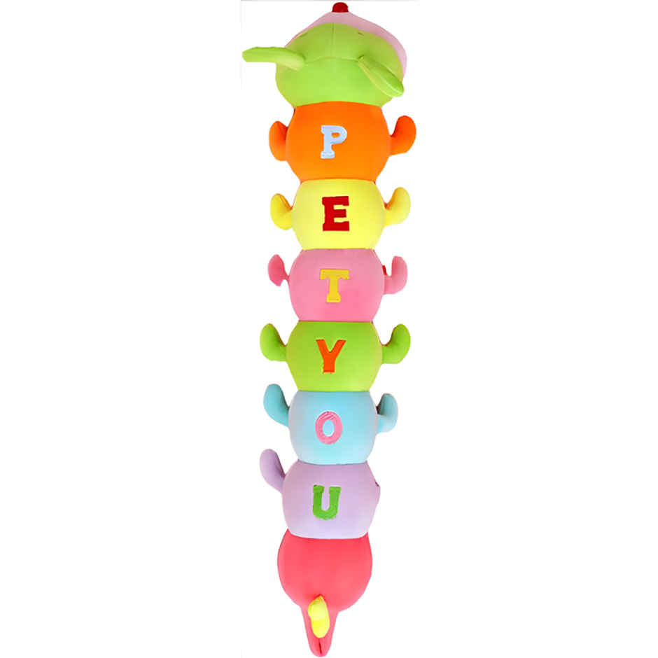 Fablue Cute Caterpillar Soft Toy For Kids - Hugging Pillow Cute Plush Soft Toy