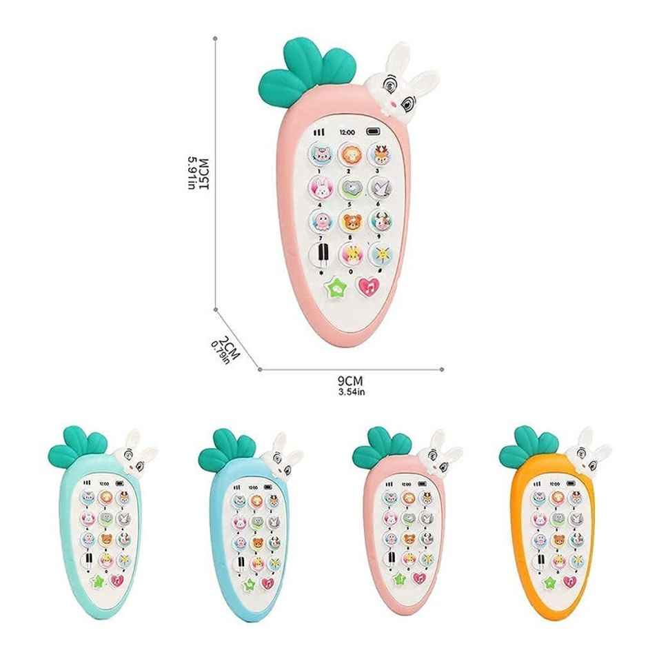 Fablue Musical Cell Phone Toy for Kids | Animal Sounds & Number Learning Toy for Kids | Multicolor