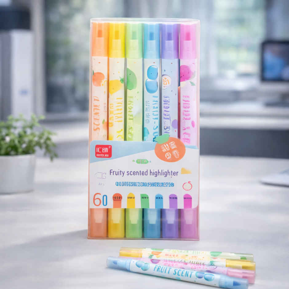 Fablue Fruti Scented highlighter 6 pcs