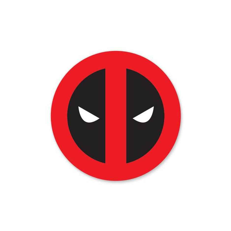 House of Festivals Deadpool Mask - Deadpool Official Sticker