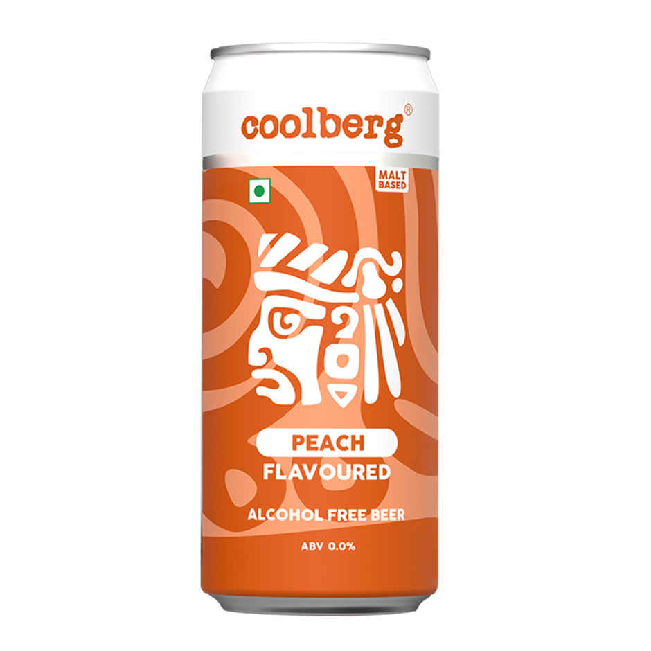 Coolberg Peach Flavoured Non Alcoholic Beer