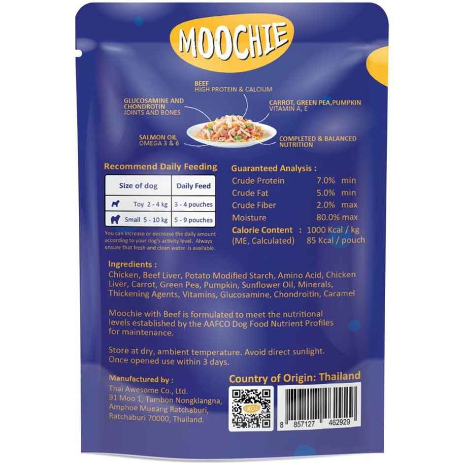 Moochie Dog Wet FOOD - Fit And Firm - Casserole With Lamb Gravy