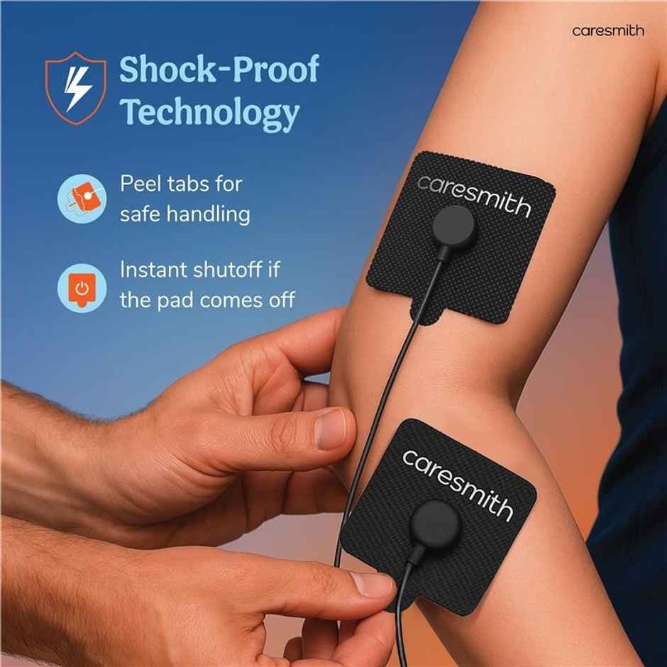 Caresmith Charge Tens Massager for Pain Relief 8 Modes & 20 Intensities USB C Fast Charge