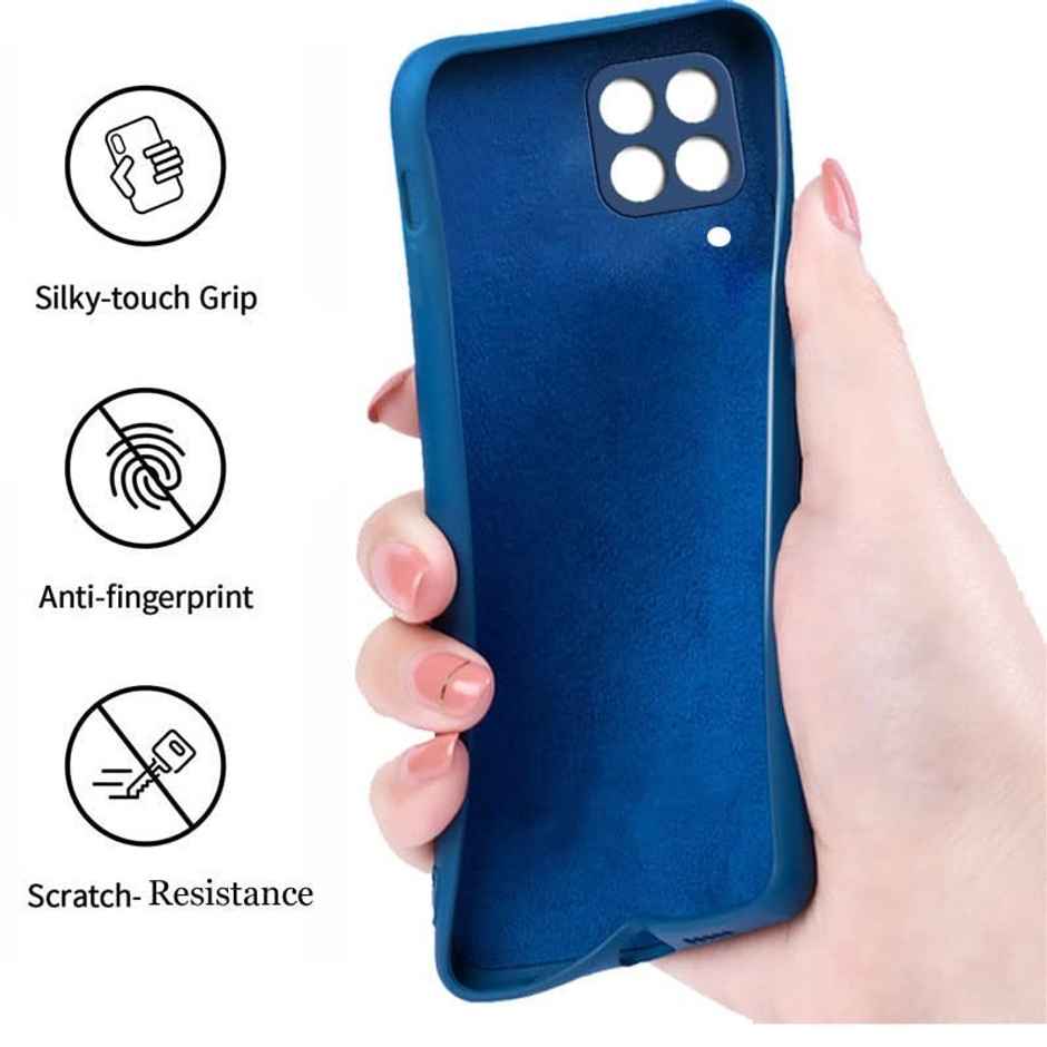 Artistque Case for Samsung M33 5g Back Cover - Plain Liquid Silicone Cover