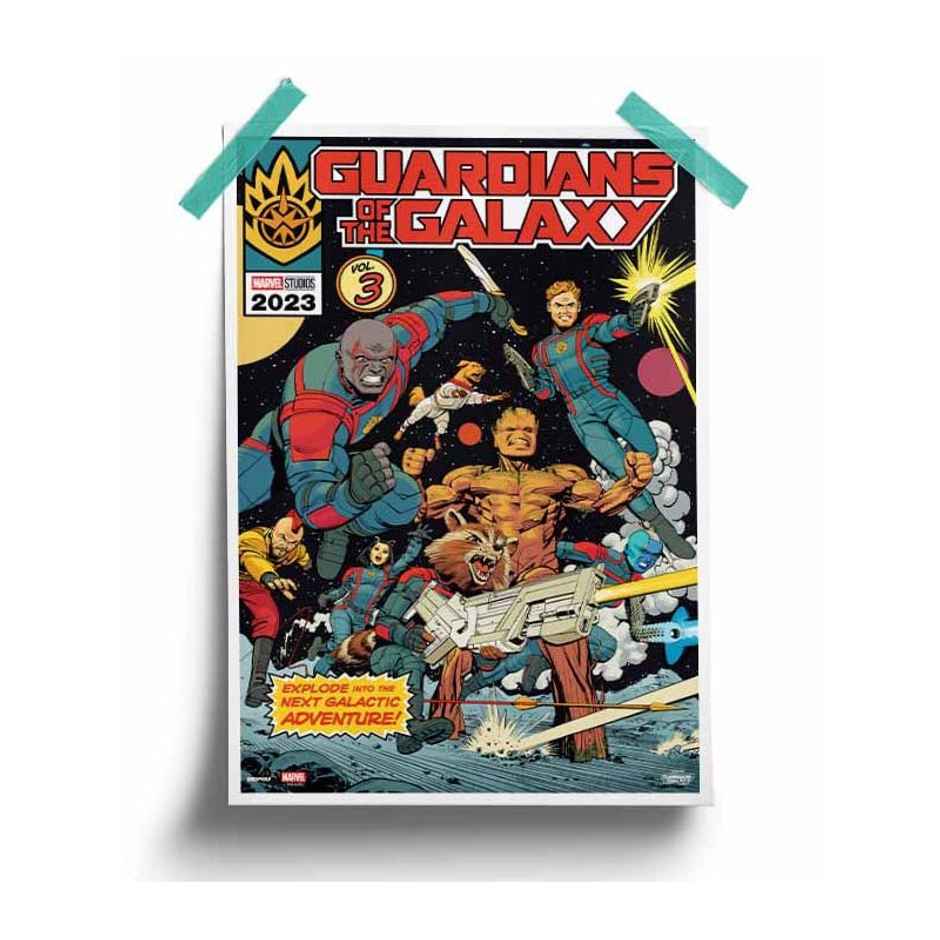 House Of Festivals Gotg Vol. 3- Comic Cover - Marvel Official Poster