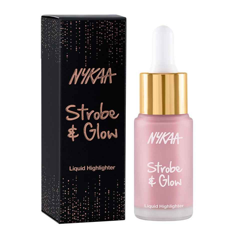 Nykaa Strobe & Glow Liquid Highlighter - Blushed Moonlight