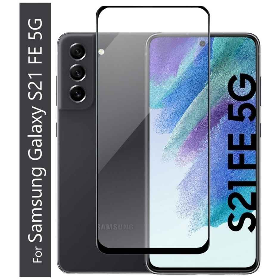 Kwine Case Samsung Galaxy S21 Fe 5G Tempered Glass Screen Protector