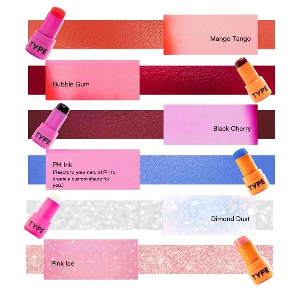 Type Beauty Inc Zit Quit Hydra Jelly Tint | Cheeks - Lips and Eyes | Ink 87