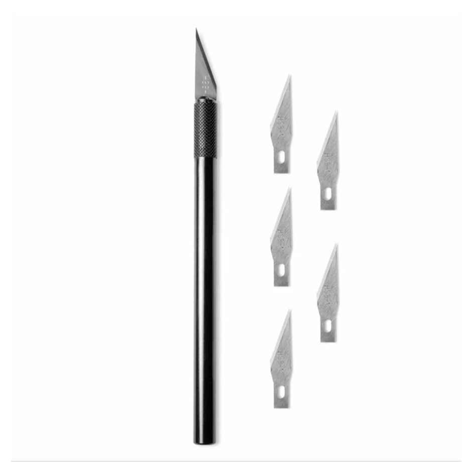 Nuovi Precision Knife | Incl. 5 Blades | Black