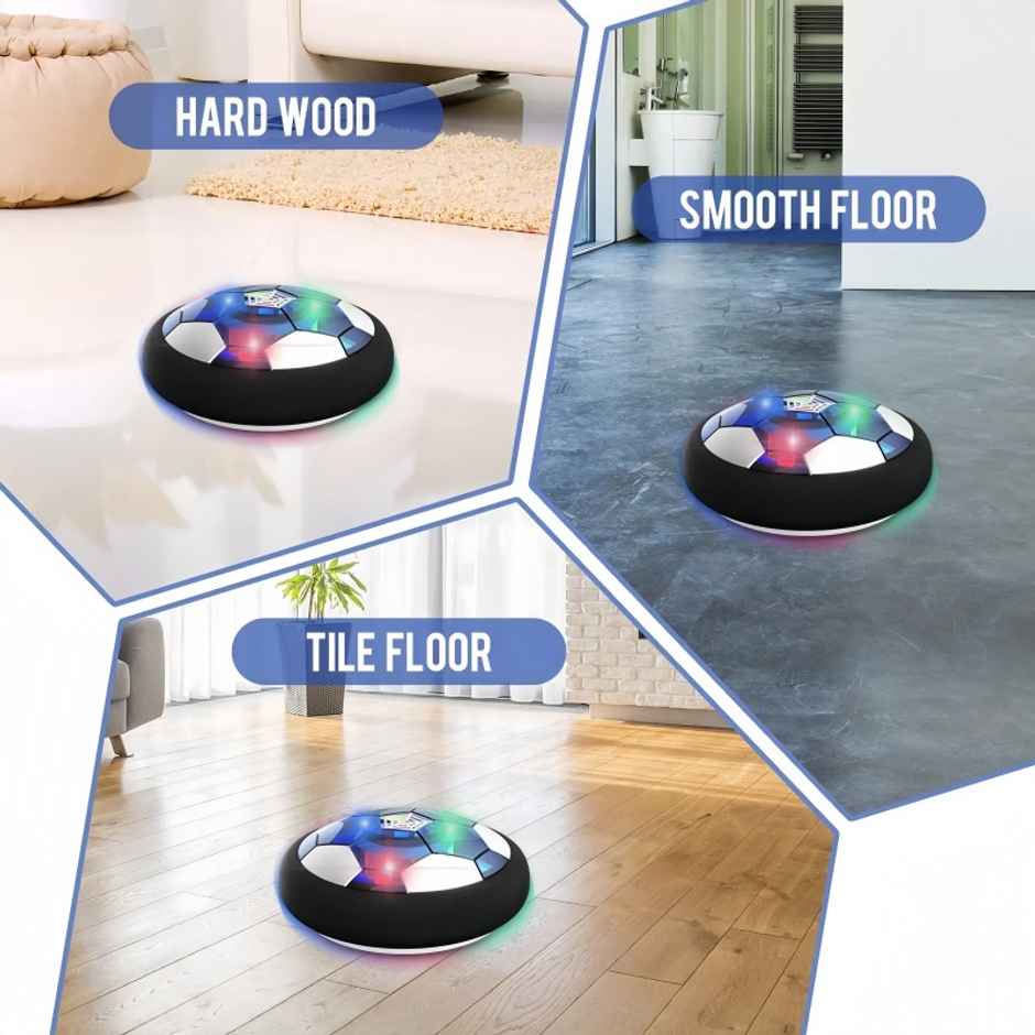 Kidara Hover Football - Indoor Air Soccer Ball Game for Kids (Battery Operated)