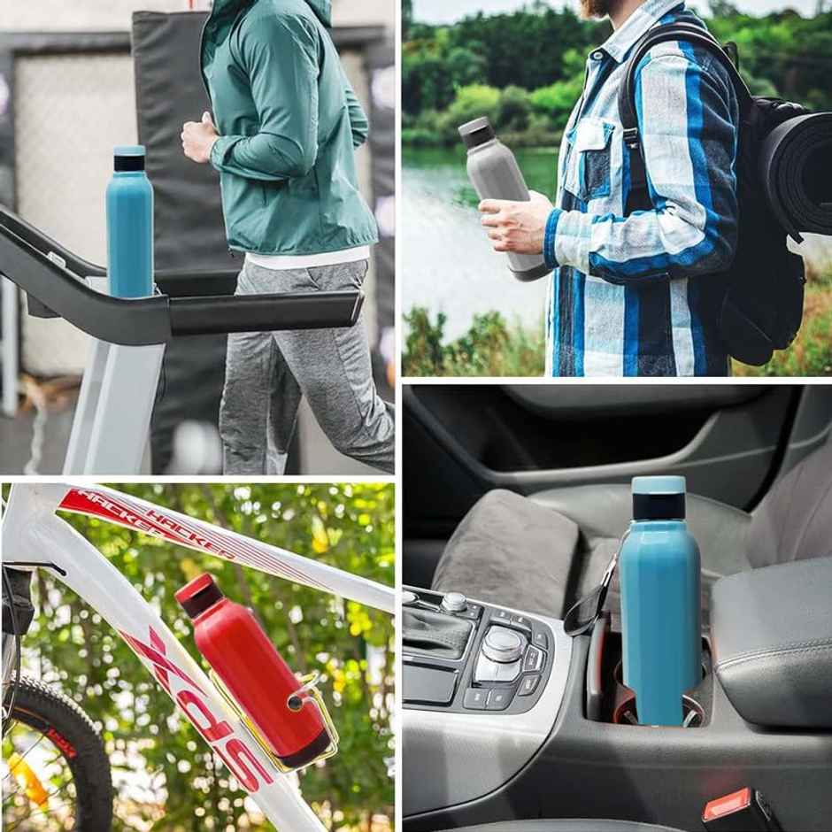 Flair Edge Stainless Steel Inner Insulated Water Bottle 900Ml Blue