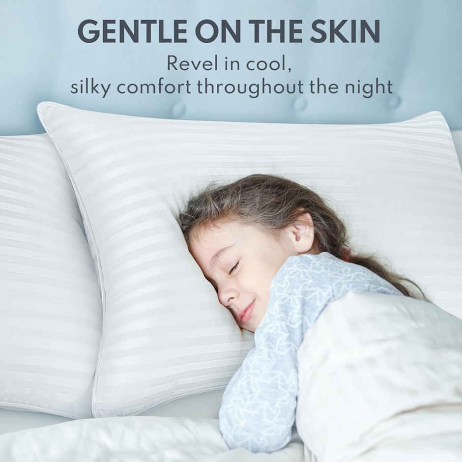 Florida Regal Super Soft Fluffy Sleeping Pillow With Microfiber Filling - 46 x 96 cm