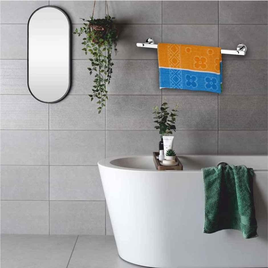 Gloxy Wall Mount Stainless Steel Towel Rod for Bathroom Towel Bar, Bathroom Hanger,Towel Stand