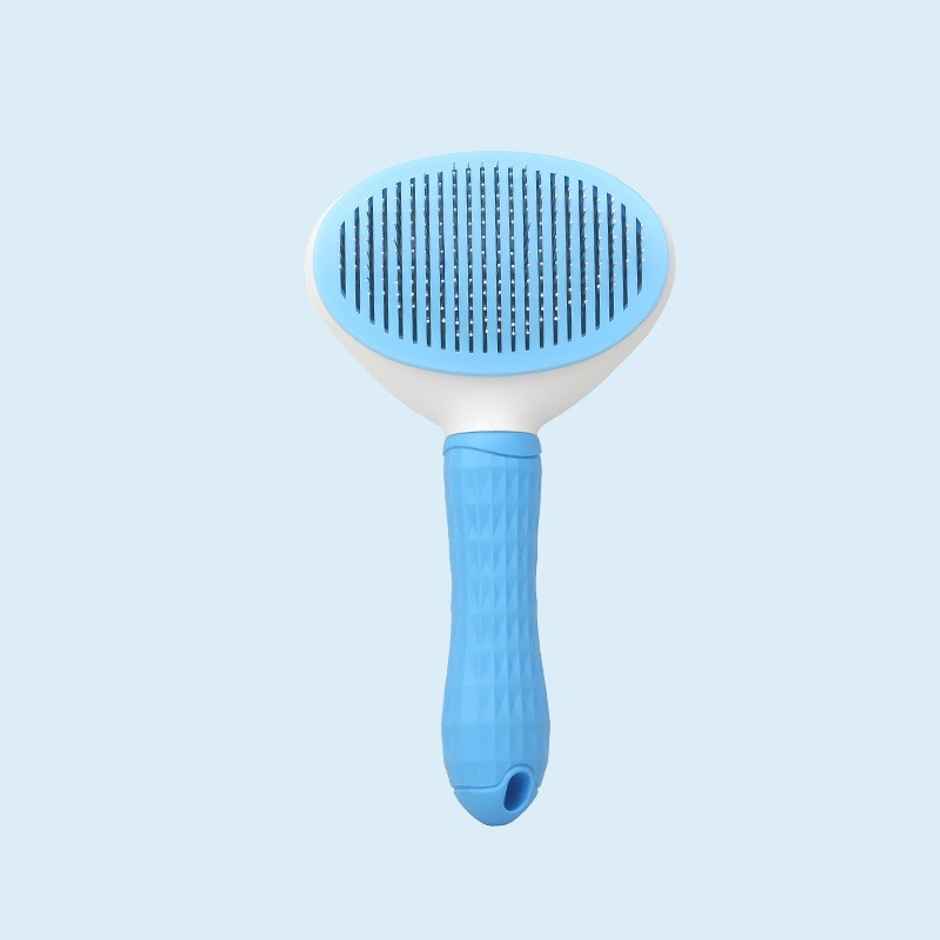 Petcrux Self Cleaning Slicker Brush, Pet Grooming Shedding Brush For Dogs And Cats