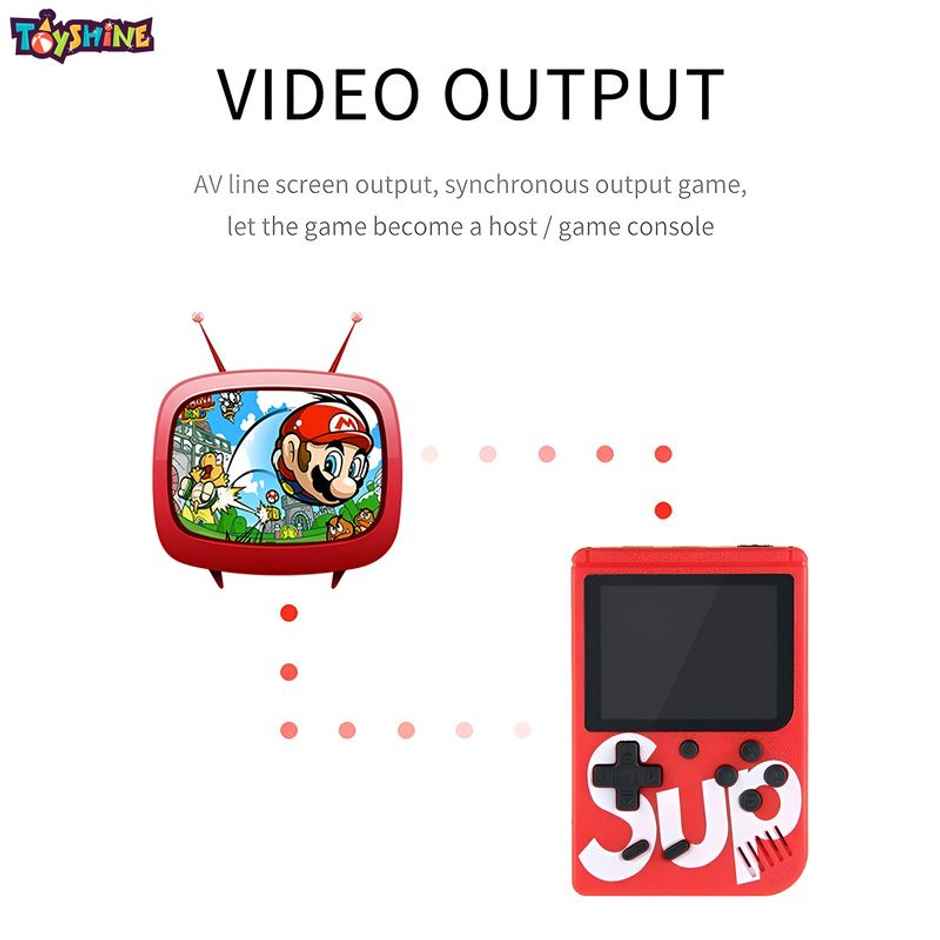 Toyshine Sup Game Box, 400 In One Handheld Game Console Can Connect To A Tv (Multicolour)