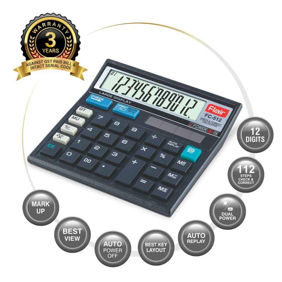 Flair 512 Calculator