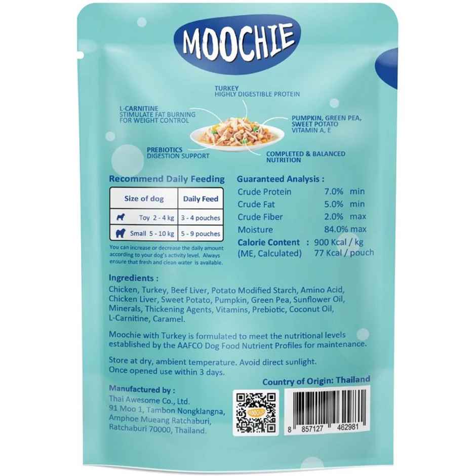 Moochie Dog Wet Food - Weight Control - Casserole With Turkey Gravy | Grain-Free
