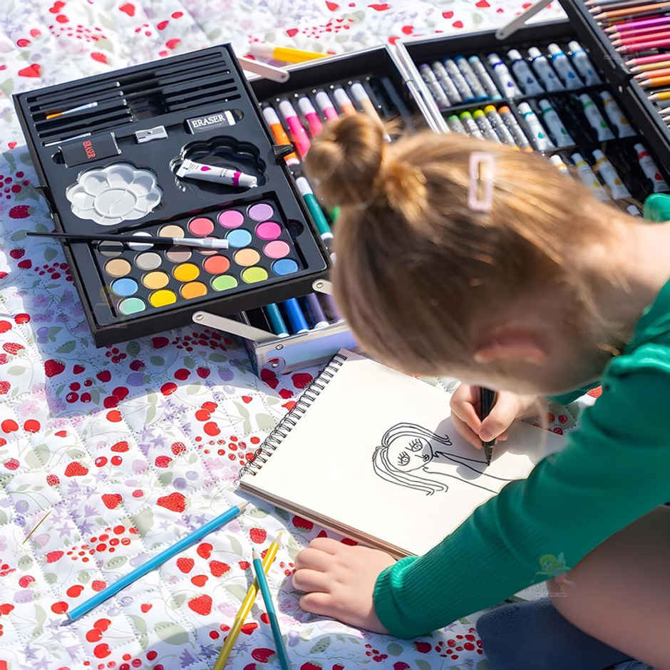 Fablue Space Art Set for Kids Drawing Kit