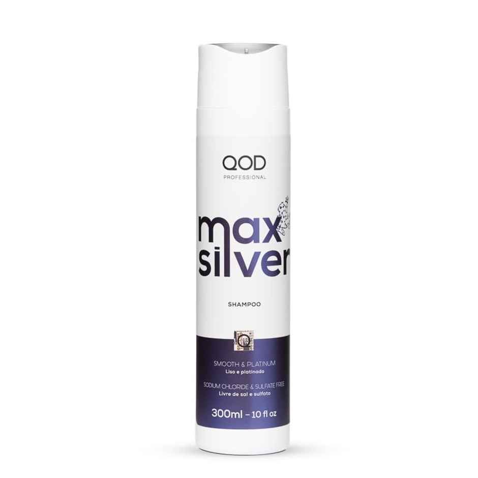 Qod Professional Max Silver Shampoo Sulphate Free Sodium Chloride Free
