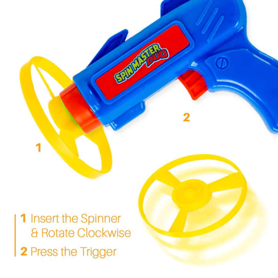 Fablue Spin Master Duo Gun Toy For Kids - Toy Gun for Kids
