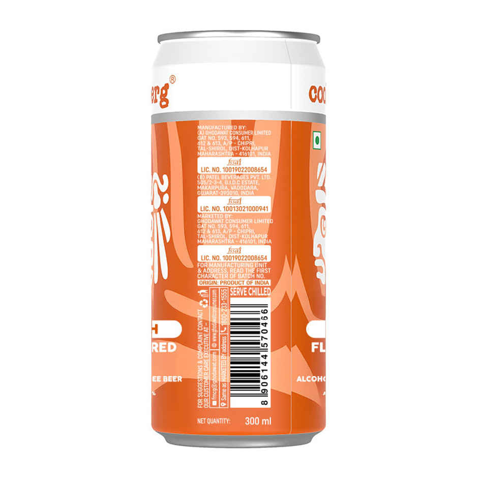 Coolberg Peach Flavoured Non Alcoholic Beer