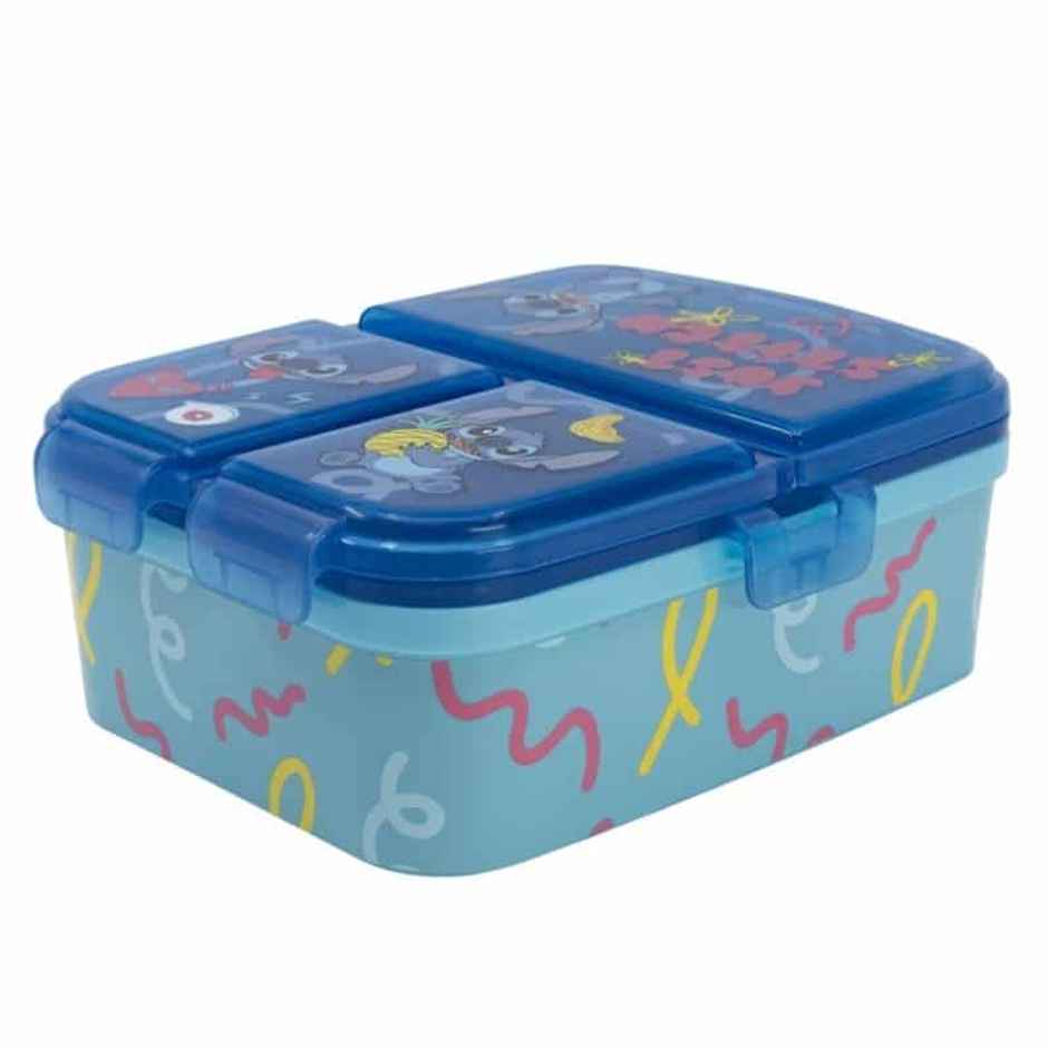 Striders Multi Compartment Rectangular Sandwich Box Stitch Palms | XL