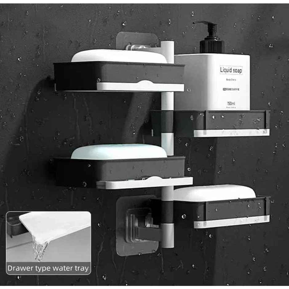 Soham Housewares 4 Layer Foldable Soap Case | Holder