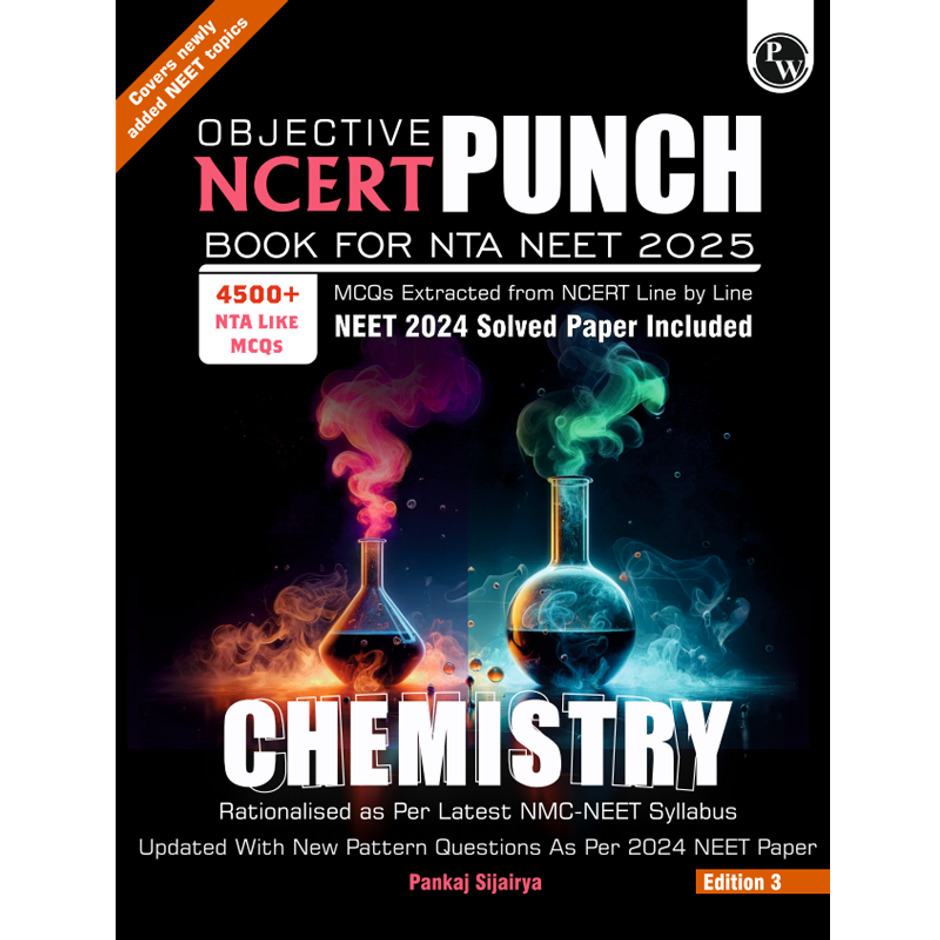 NCERT Punch Chemistry For NEET 2025 by Pankaj Sijairya Sir with NEET '24 Solved Paper