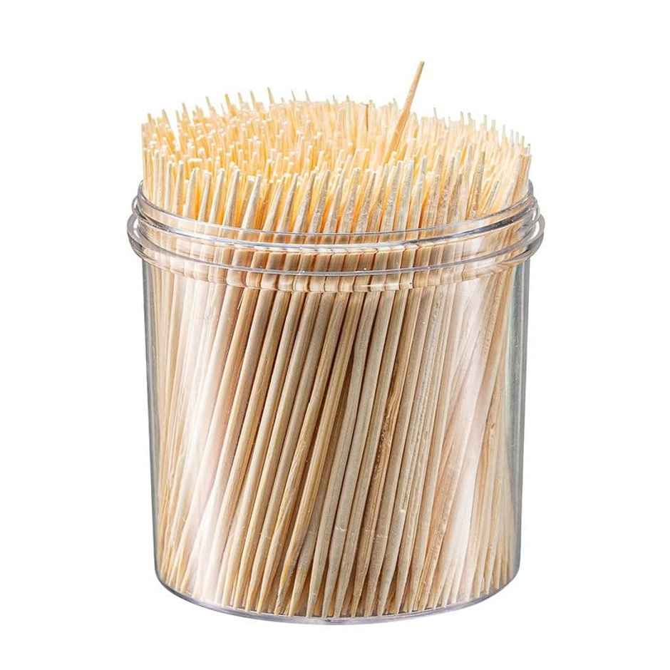 Tempware Wooden Toothpick With Box | 50Pcs