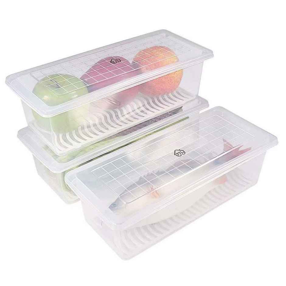 New Dawn Set Of 6 Food Container Freeze Storage Box Container -Versatile & Durable Fridge Organiser