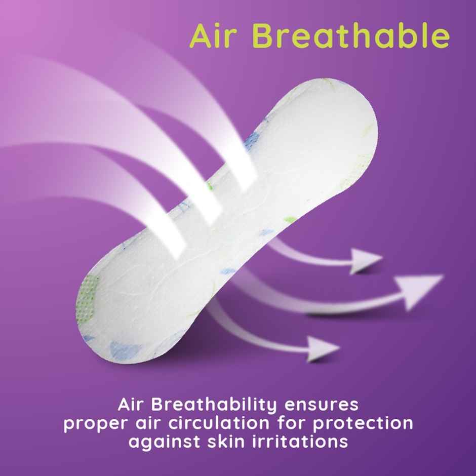 Bella Herbs Panty Liners | Anti Inflammatory | Locks Bad Odour