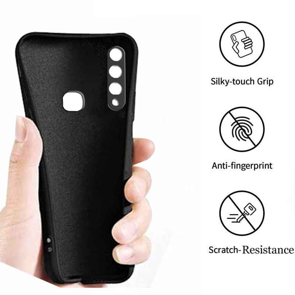 Artistque Case for Vivo Z1 Pro Back Cover - Plain Liquid Silicone Cover