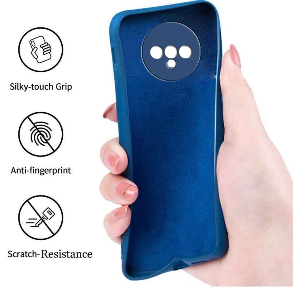 Artistque Case for Oneplus 7t Back Cover - Plain Liquid Silicone Cover