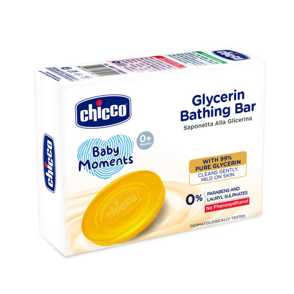 Chicco Baby Moments Glycerin Bathing Bar