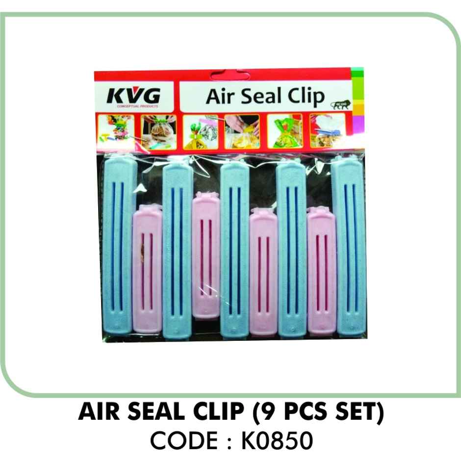KVG Plastic Seal Clips | Snack Pack Sealer Clips Assorted