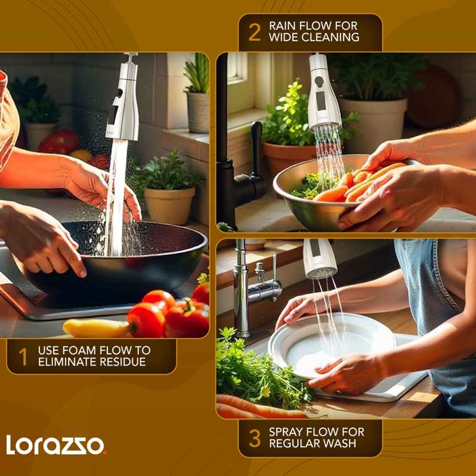 Lorazzo Tap Extension for Kitchen Sink