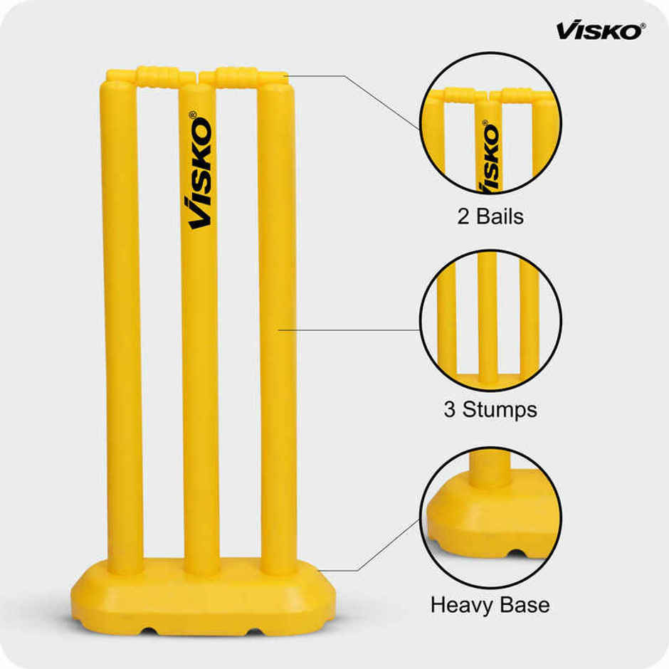 Visko Plastic Medium Wicket Set