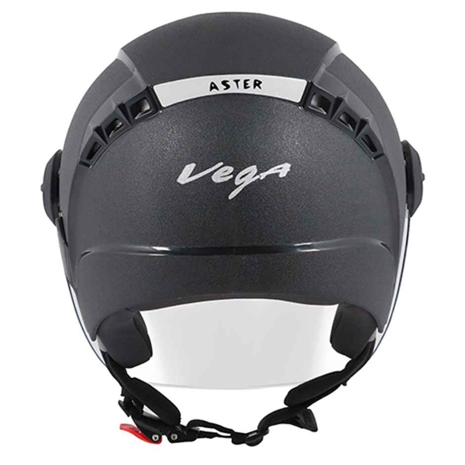 Vega Aster Black Helmet - L | Head Size - 58 cm |